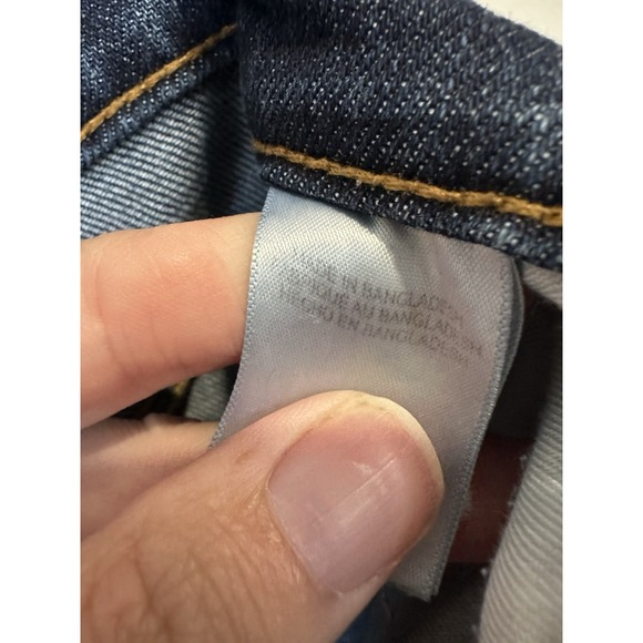 Lucky Brand 410 Athletic Straight Fit Mens Denim Blue Jeans Size 32x32 - Picture 7 of 12